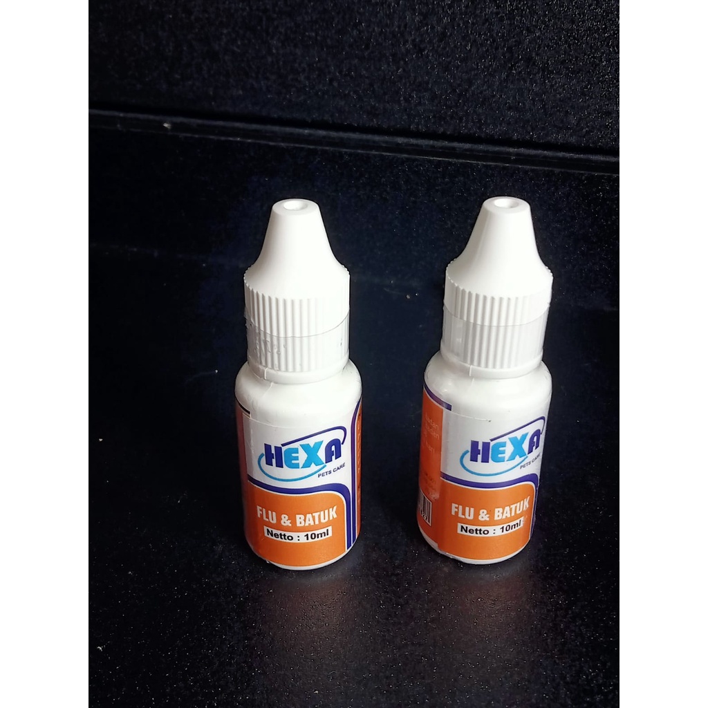 Hexa Obat Flu dan Batuk 10 ml - Untuk Kucing &amp; Anjing