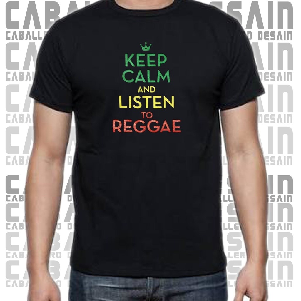 Kaos Baju Tshirt REGGAE CENTRAL OF PEACE Shopee Indonesia