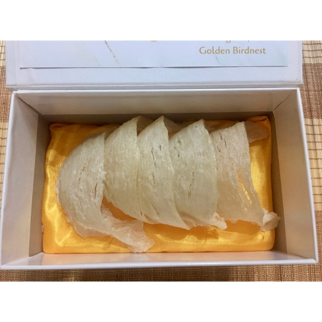 

Walet Mangkok Kering Bersih, Berat 38 Gram, Gift Set Golden Birdnest