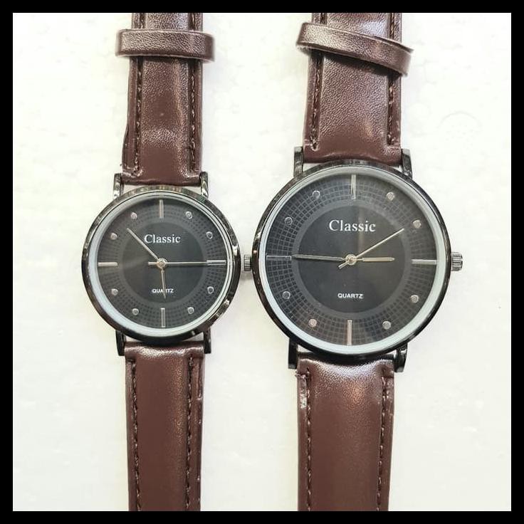 Jam Tangan Kulit Couple Classic C5