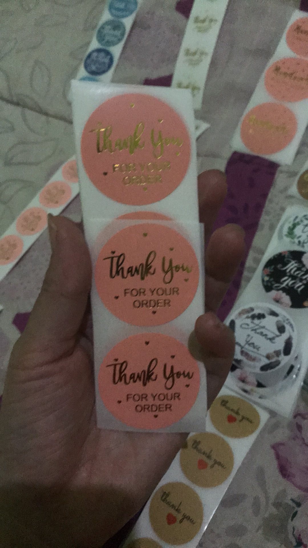 Stiker Sticker Label  Handmade With Love  - Ty3t