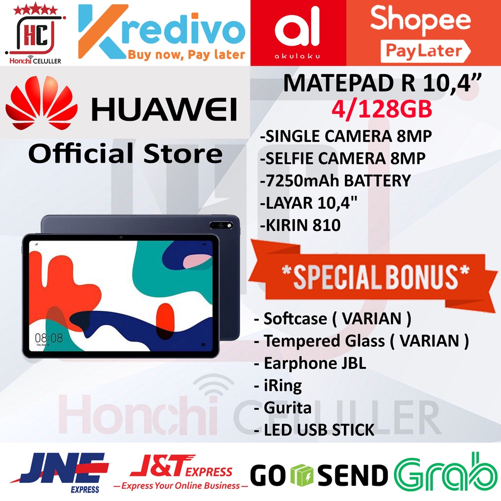 HUAWEI TAB MATEPAD R 10.4 GARANSI RESMI HUAWEI INDONESIA