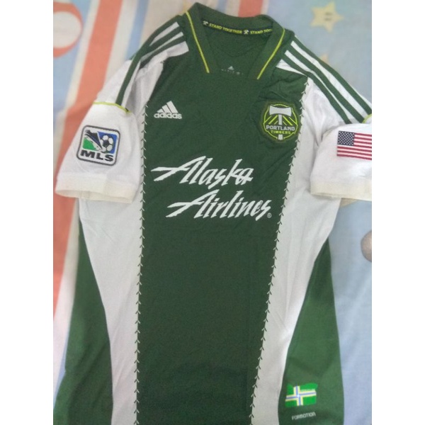 Jersey Portland Timbers Primary colors 2013-2014 (44-Pa Modou Kah)