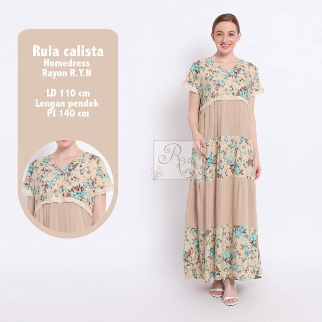 Daster katun rayon by RYN size XL