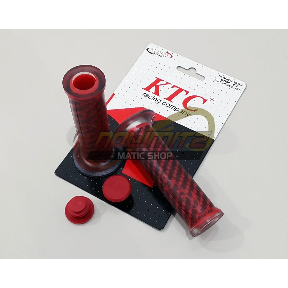 Handgrip / Handfat KTC Kitaco Carbon Model Harris Aerox 155 NMAX Vario XMAX Beat Scoopy PCX