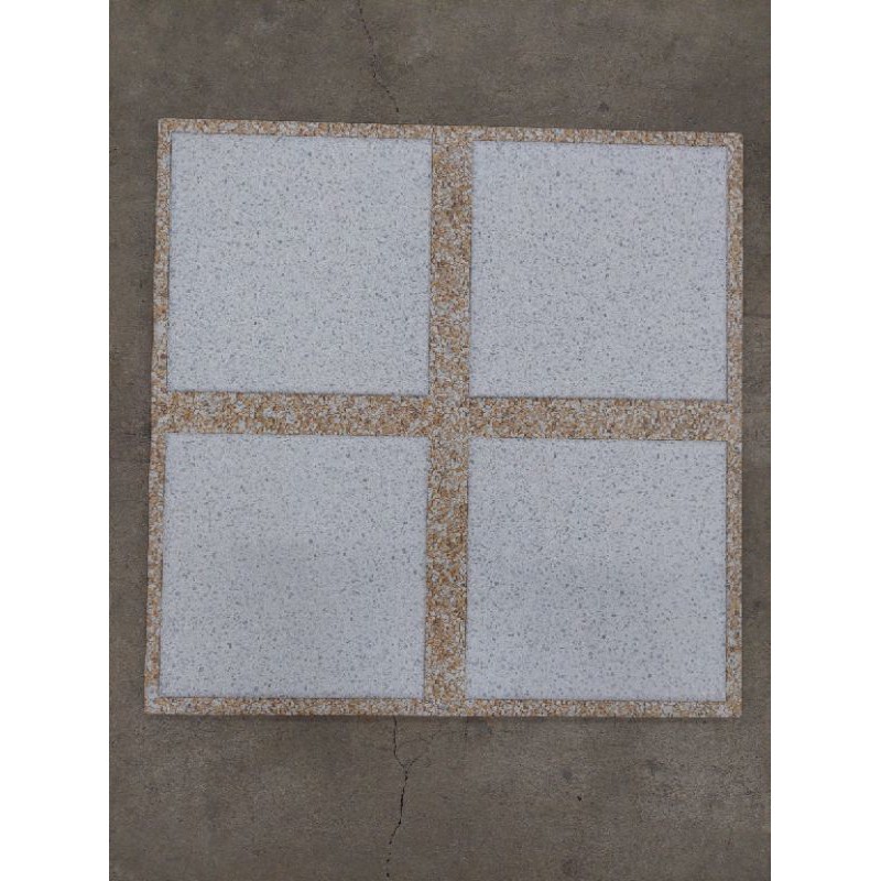 KERAMIK LANTAI KASAR KIA SOUTHSAND WHITE 40X40 KW1