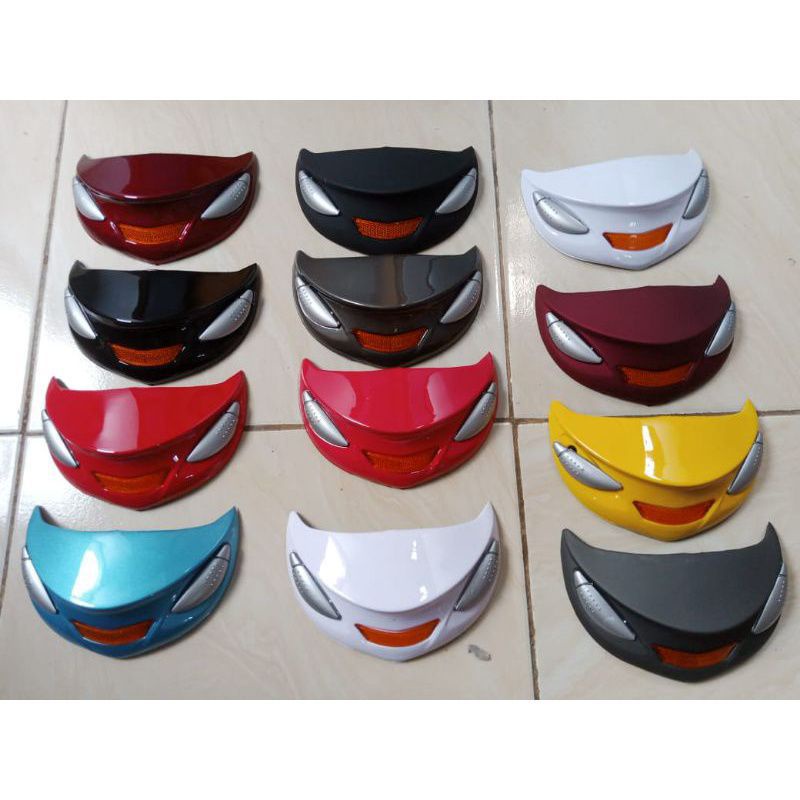 Tanduk Helem INK 99%ori/ spoiler universal centro. untuk pemesanan warna Chat Dulu