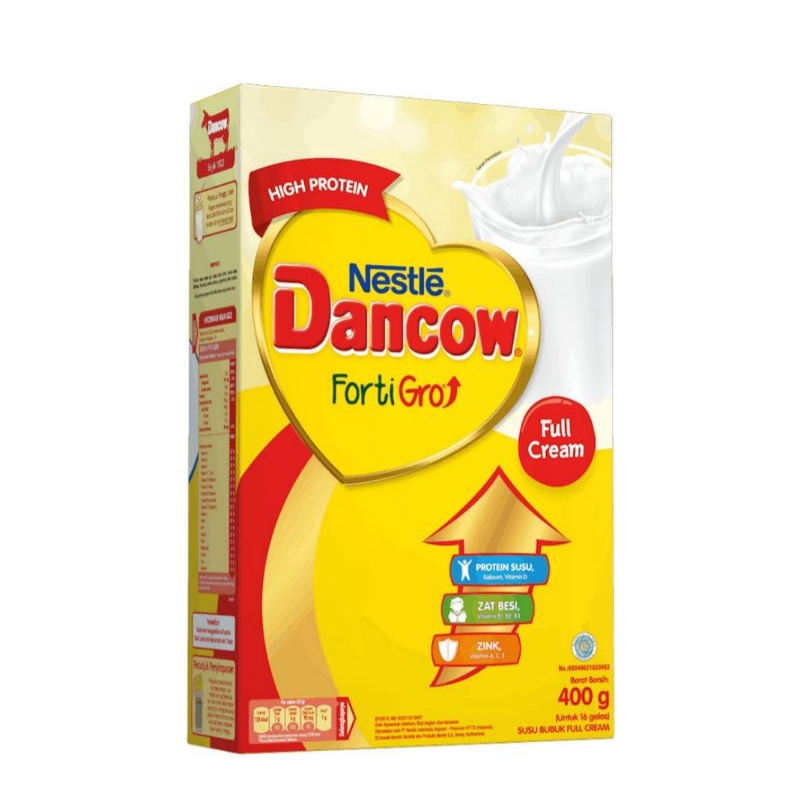 

Dancow FortiGro Full Cream/Coklat/Instant kemasan 190 gram & 390 gram