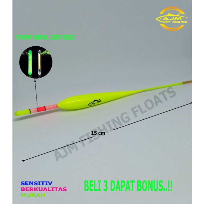 Kambangan/Pelampung pancing starlet/Anti badai