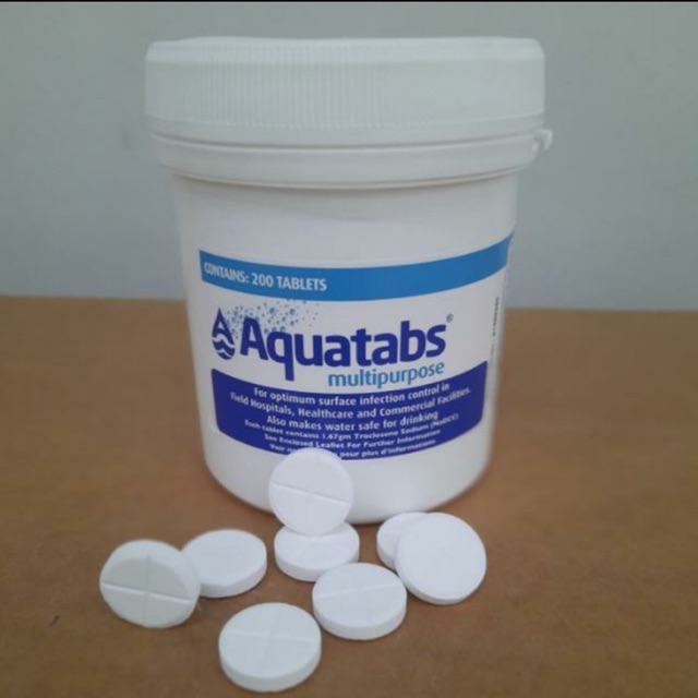 AQUATABS MULTIPURPOSE 1,67 - tablet desinfektan