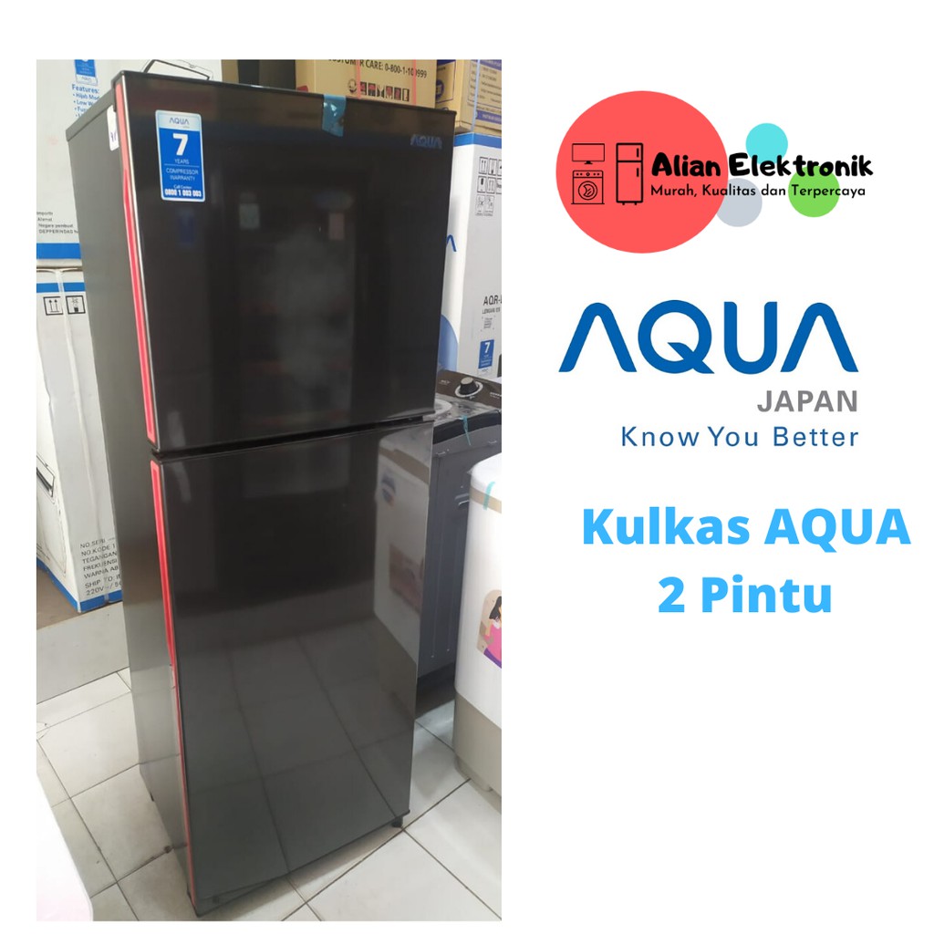 Kulkas 2 Pintu AQUA AQR-D261
