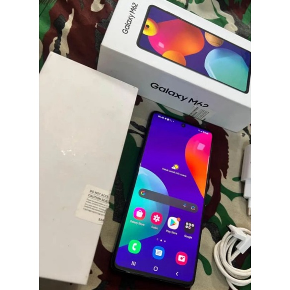 SAMSUNG M62 RAM 8GB/256GB MULUS FULLSET