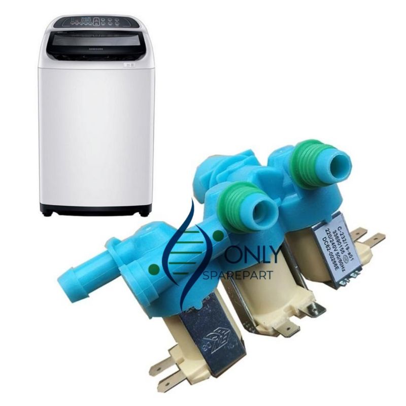 selenoid water inlet valve mesin cuci samsung cabang 3 | front loading
