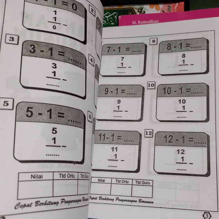 Buku Latihan Cepat Berhitung Karya Jaya Buku Latihan TK &amp; SD