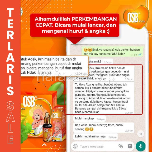 Omar Smart Brain Cair Atau Sirup 100 % Produk Asli