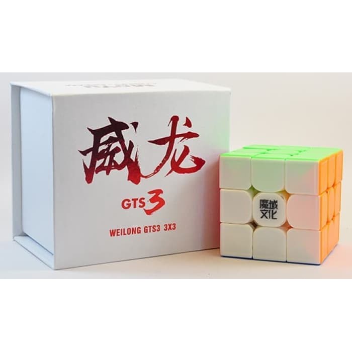 Hot Promo Rubik 3x3 Moyu Weilong GTS 3 3x3 Stickerless Murah