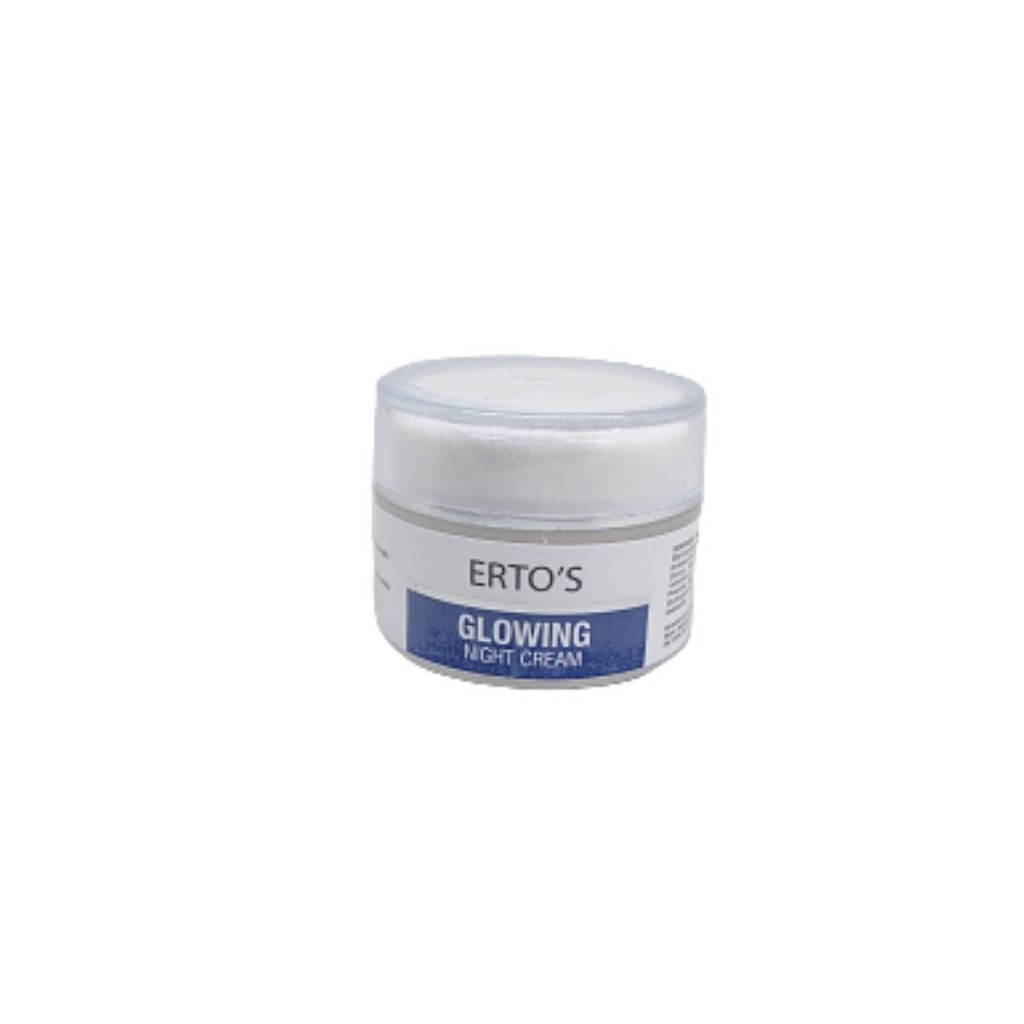 ERTOS GLOWING NIGHT CREAM WHITENING KRIM ORIGINAL BPOM