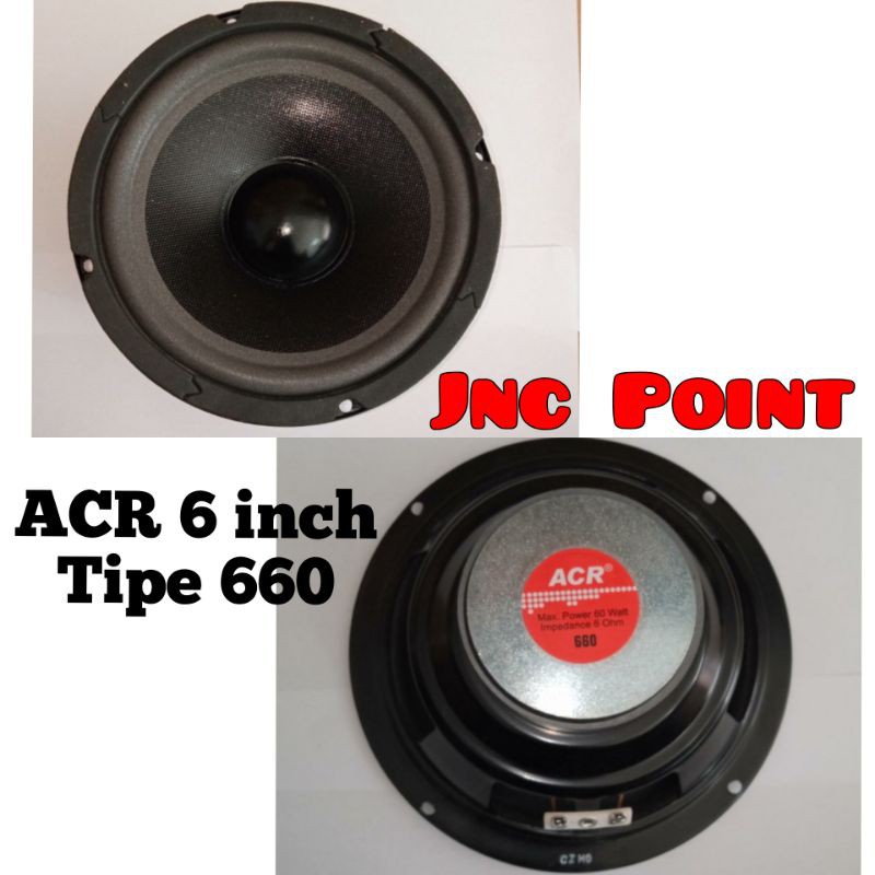 Speaker woofer ACR 660 6inch 6 inch / Speaker acr 660 6inch