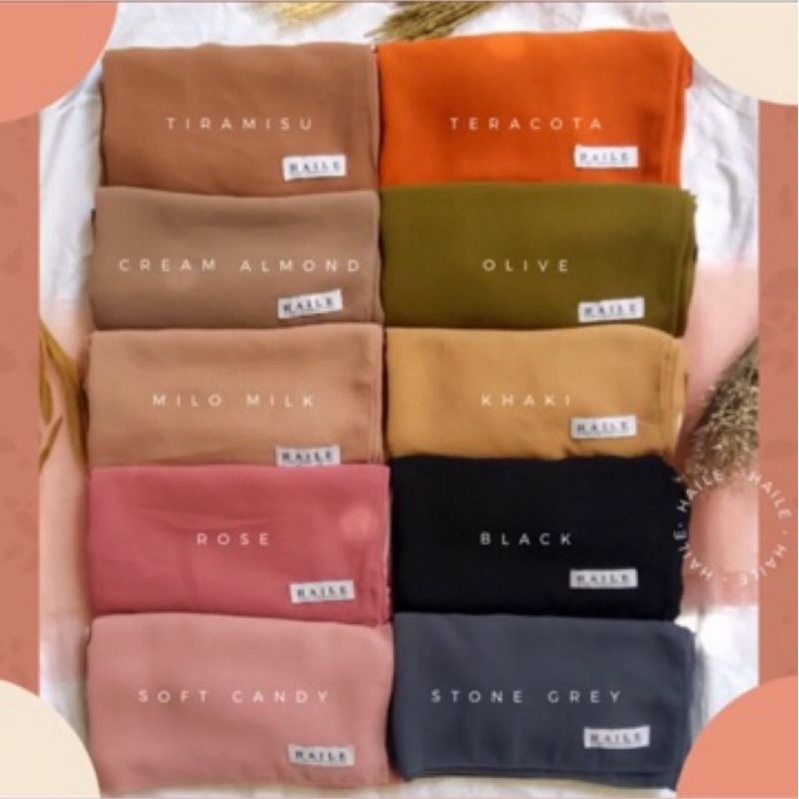 ( PC ) pashmina ciput inera 2in1 terbaru