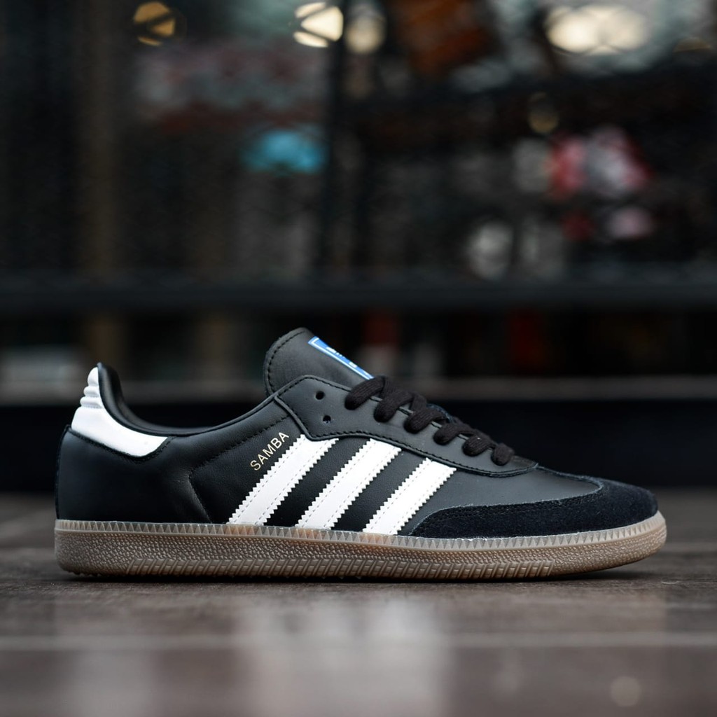 ADIDAS SAMBA BLACK WHITE GUM