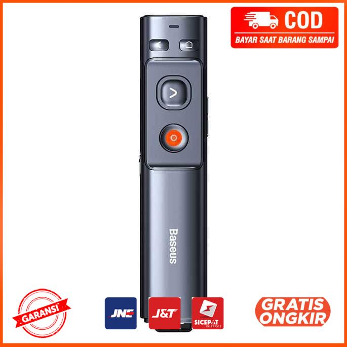 Baseus Wireless Laser Presenter Rechargeable Green Pointer WKCD010013