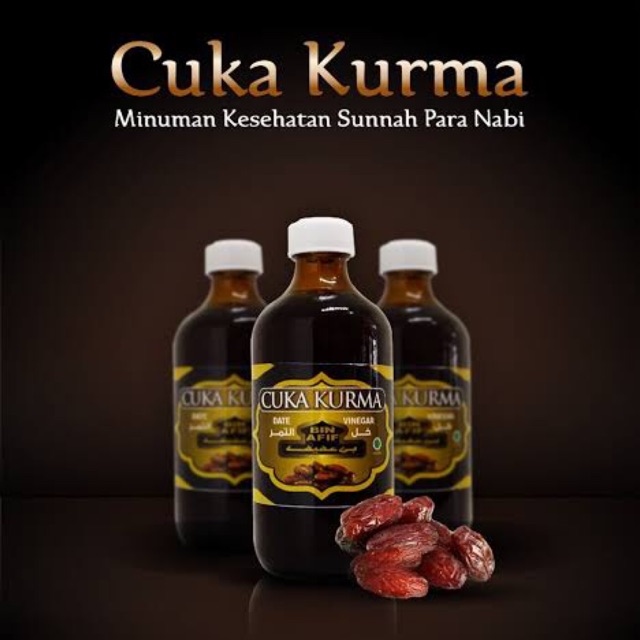 

CUKA KURMA BIN AFIF | DATE VINEGAR PREMIUM ORIGINAL 310 ml