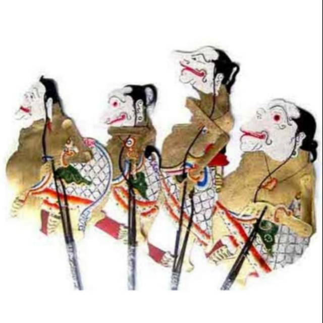 Wayang kulit punakawan dalang pedalangan biasa