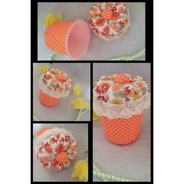 Pincusion | Bantalan Jarum Pentul | Tempat penyimpanan Peniti dan Jarum |Aksesoris Hijab