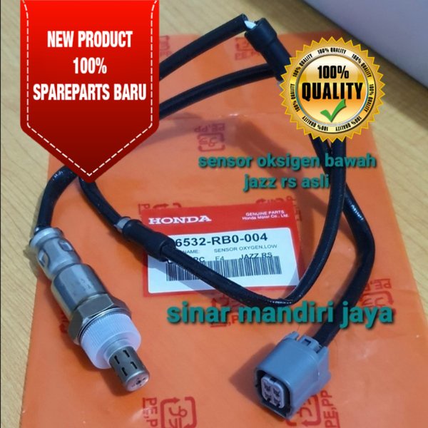 SENSOR OKSIGEN BAWAH SENSOR OXYGEN O2 HONDA JAZZ RS 2008 UP MOBILIO  FREED BRIO ASLI Original *