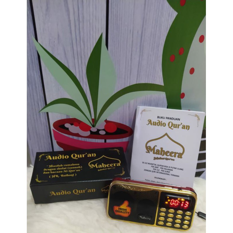 audio speaker al-quran terlengkap Maheera