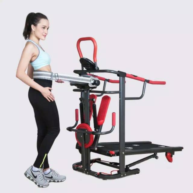 Alat olahraga lari Treadmill manual TL New 004 exercise gym