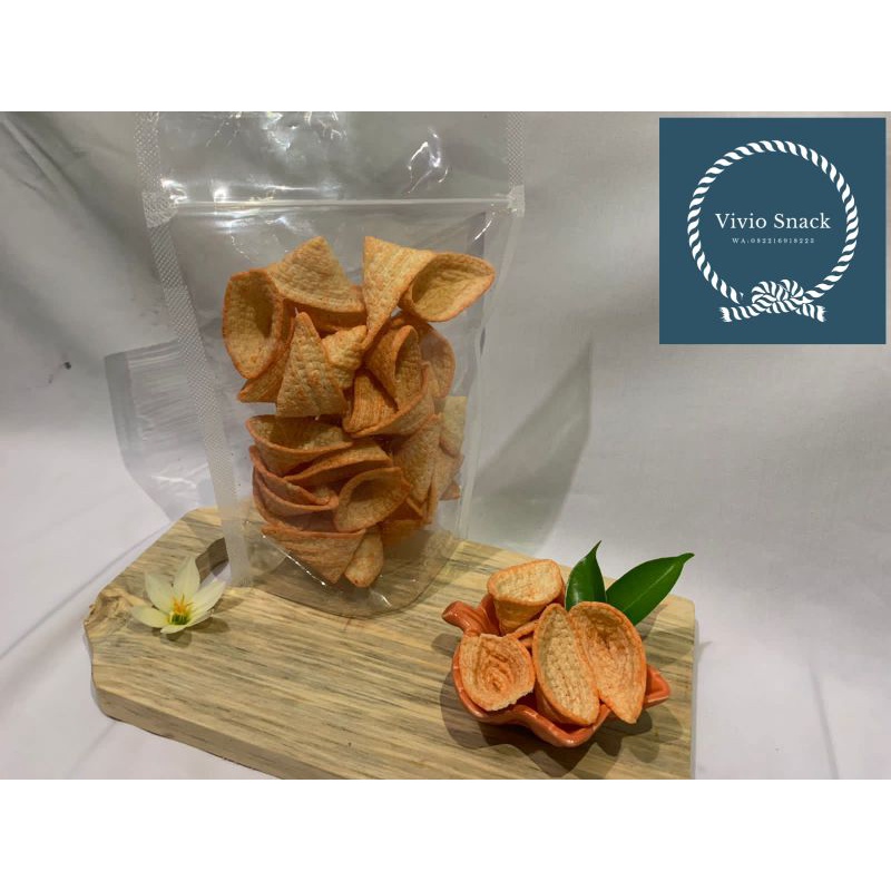 

snack kondang asin original, balado, keju