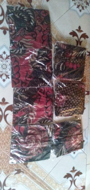 Maura Couple - Sania Ruffle Batik Couple Ori Ndoro Jowi Garansi Termurah Shopee - Batik Modern Solo