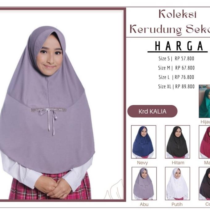 Kerudung Jilbab Kalia Rabbani (Jilbab Sekolah)