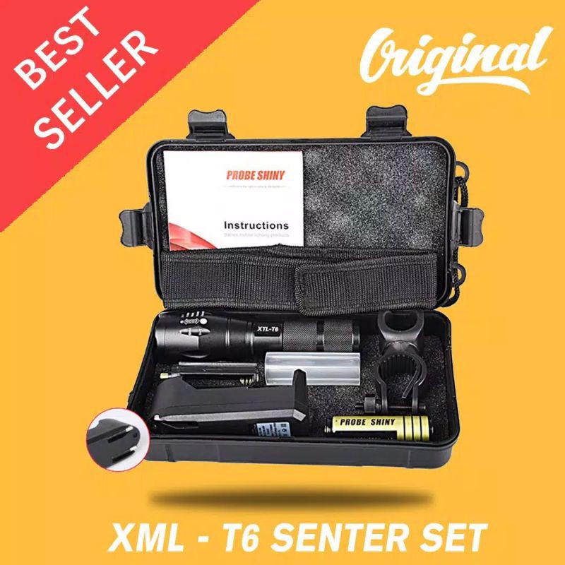 SENTER SWAT LED XML-T6 8000 LUMENS