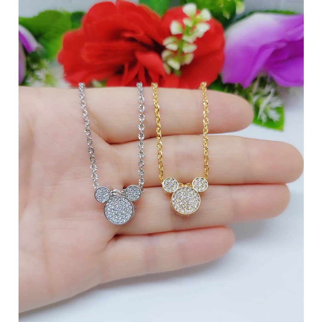 Kalung Xuping Permata Queen &amp; Mickey