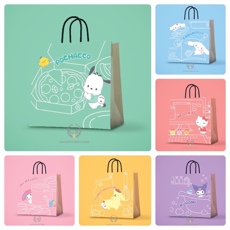 

paper bag sanrio lucu Cheviostar/Paper bag kado/paper bag kertas kado/goodie bag/tas kado paper bag/paper bag kado ulang tahun/tas kertas/hampers birthday/souvenir ultah/paperbag custom/paper bag lucu/tas goodie bag/tas kado/kotak kado/kertas kado
