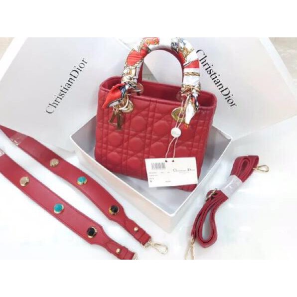 Ready Stock RESTOCK LENGKAP TERLARIS TAS LADY DiOR MINI DOVE FREE BOX 2 TALI NOS