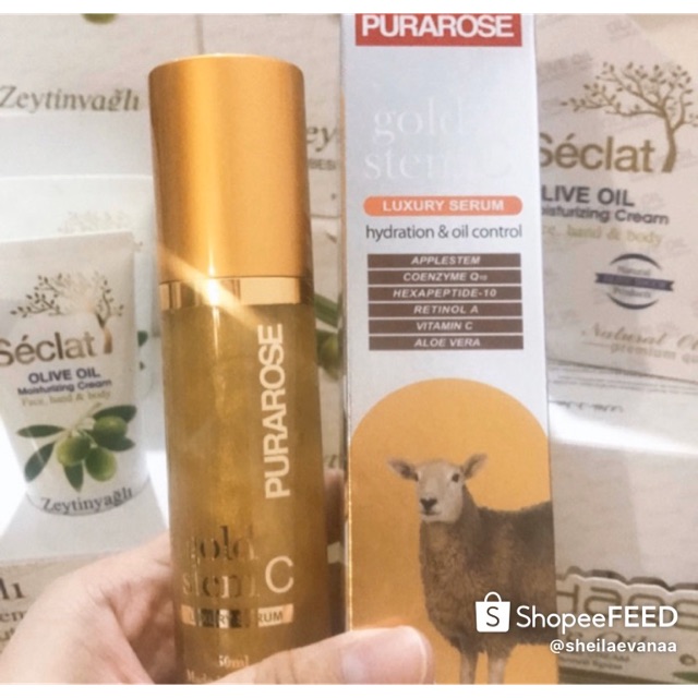 Purarose Gold serum C Luxury Serum Australia Lanopearl