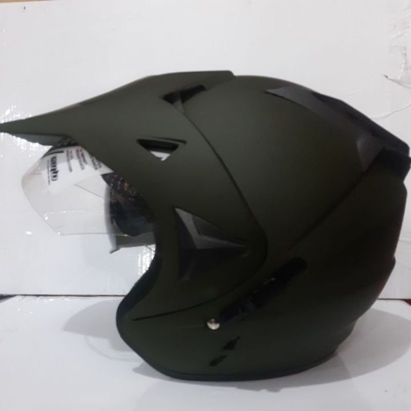 HELM SEMI CROSS DYR ARMY DOFF