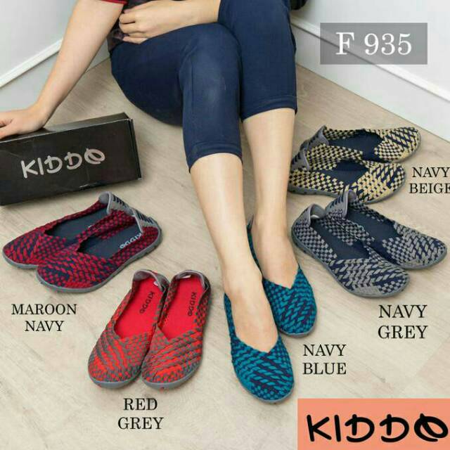 Sepatu Rajut KIDDO 935 Flatshoes