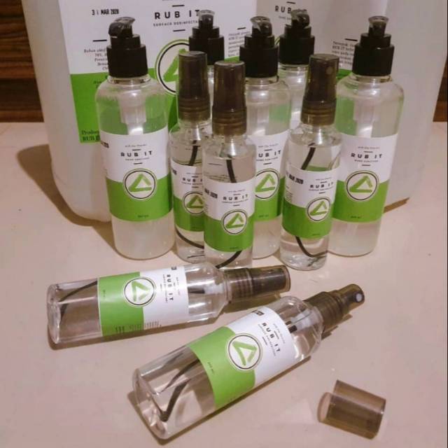 RUB IT HAND SANITIZER & DISINFECTANT