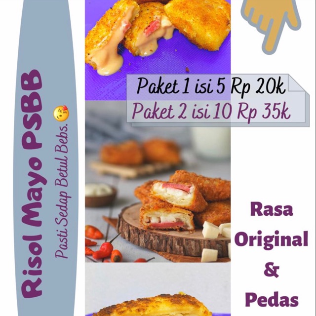 

Risol mayo isi 5pcs