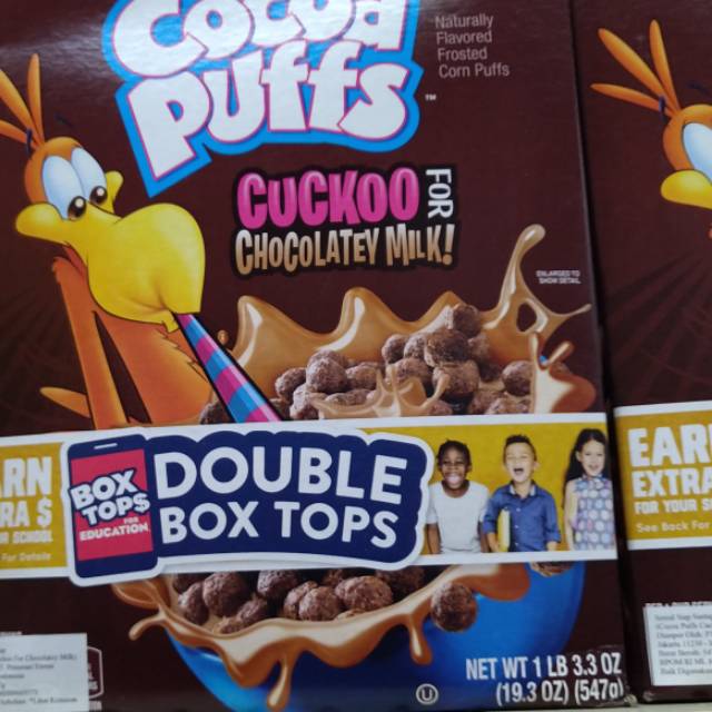 

Kellog's cocoa puffa double box tops 547gr impor