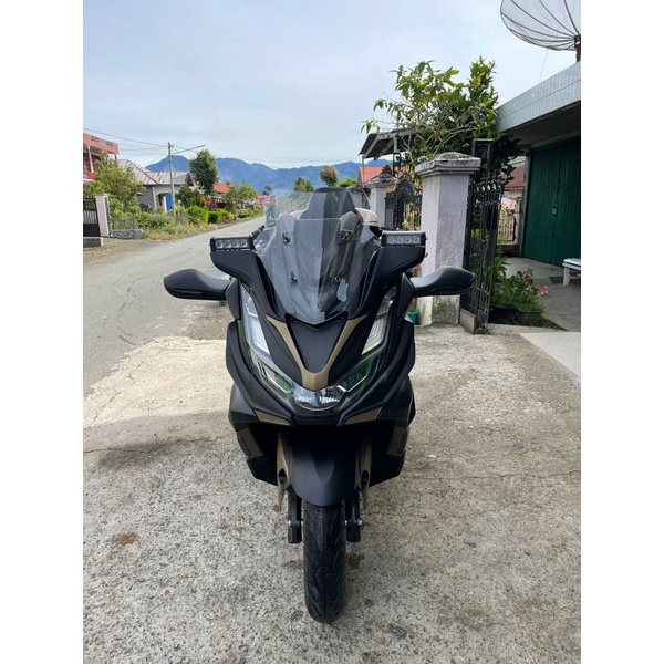 Modifikasi PCX 160 MODEL GOLDWING fullset warna Hitam DOP