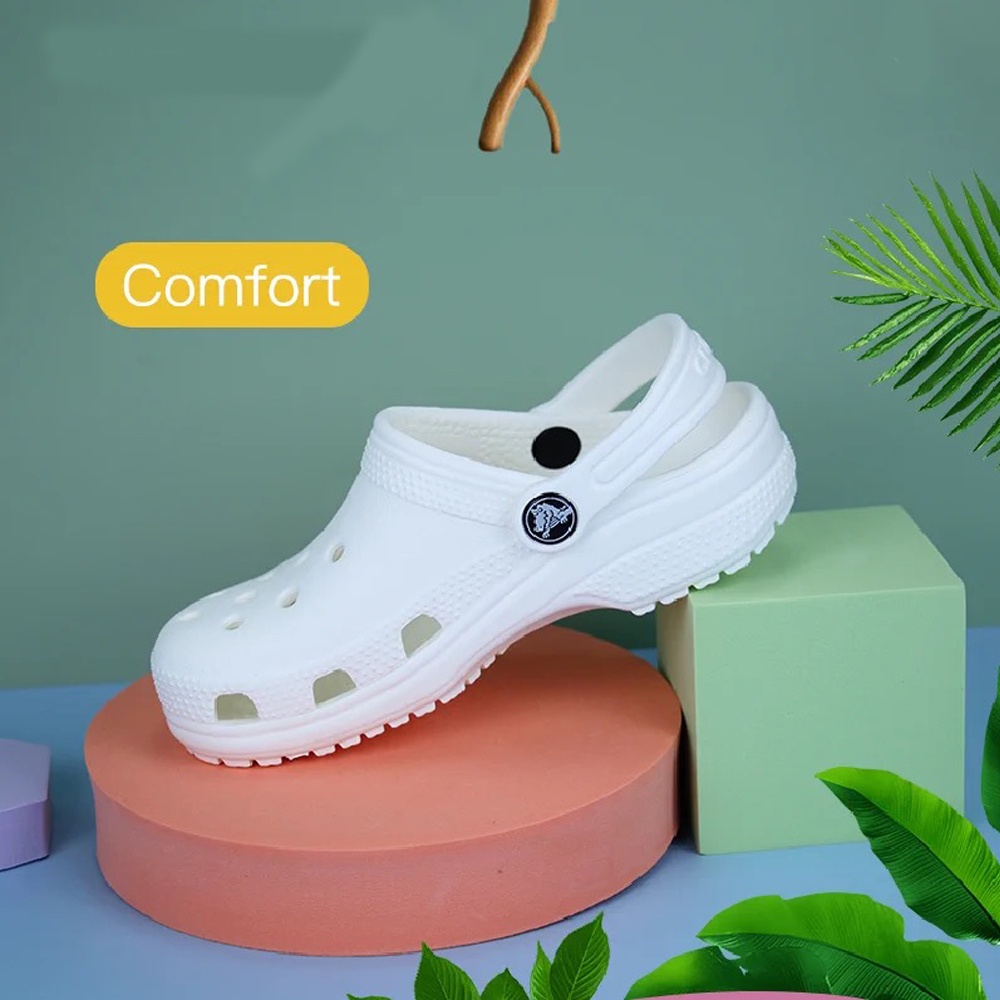 Sendal Crocs Classic clogs kids / Clog / croc / Sandal rubber kid / Karet / Classics / Slip on karet anak / Sandal tahan air