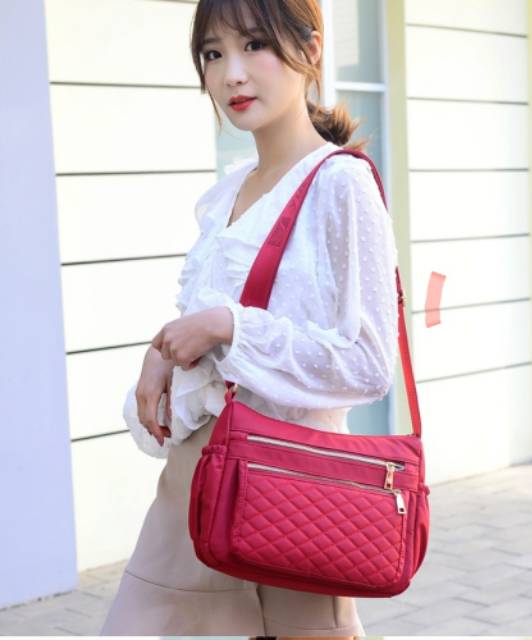 Tas Selempang Wanita SW 22 Chibao Sling Bag Cewek Import Murah Slempang Cewe Cantik Style Kekinian