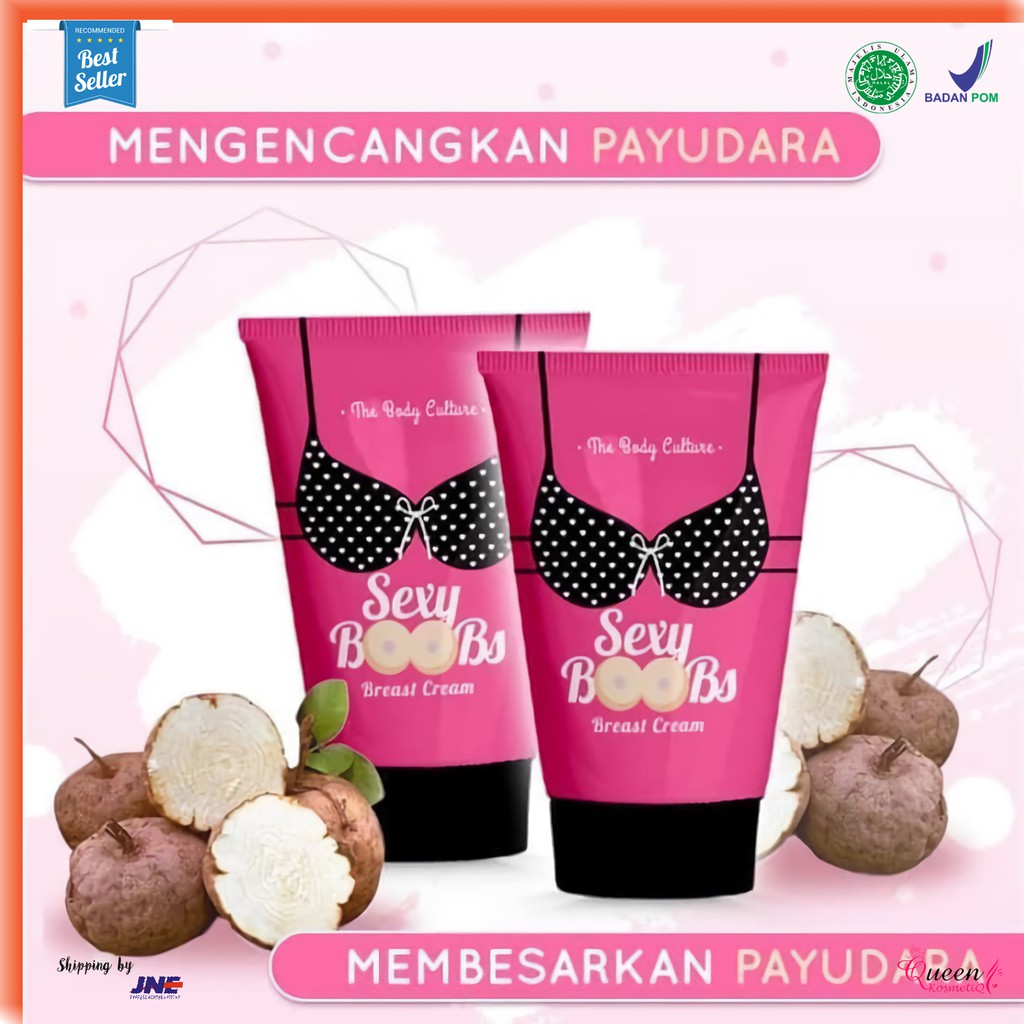 SEXY BOOBS BREAST CREAM BY THE BODY CULTURE | PENGENCANG PAYUDARA ORI BPOM