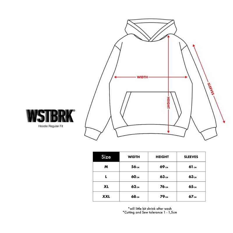 WSTBRK - HD DESTRAGE / HOODIE / westbrookoriginals