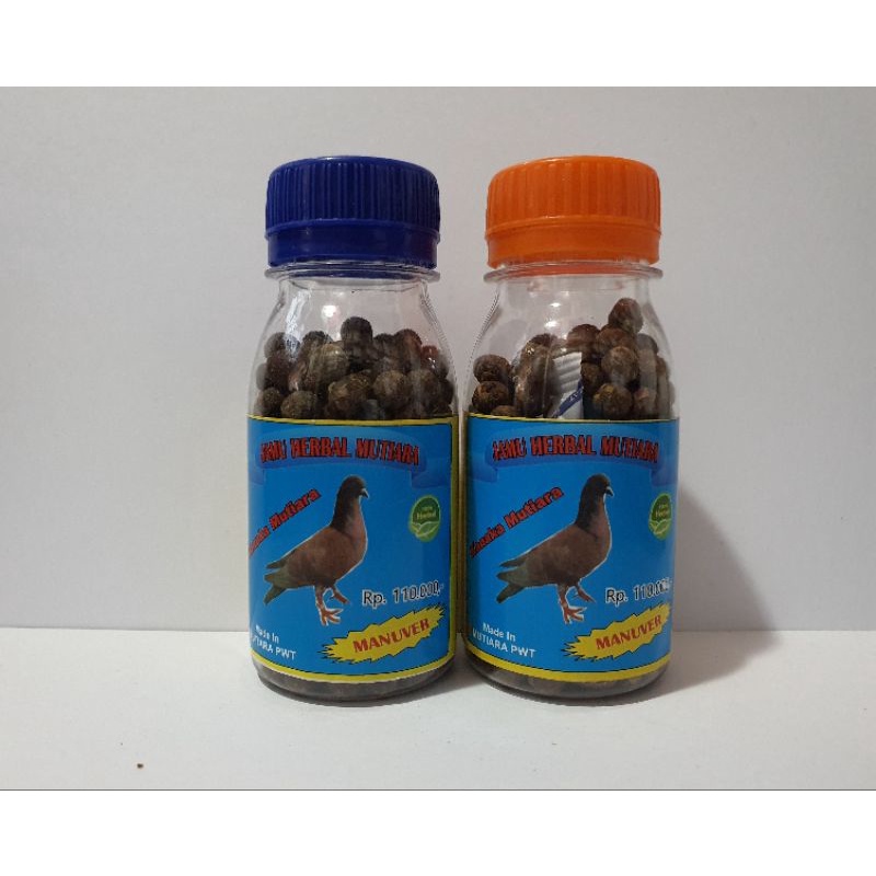 jamu merpati manuver jamu herbal mutiara botol besar